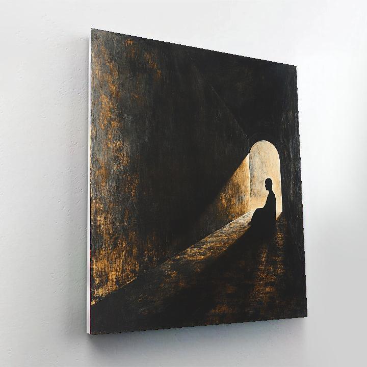 Caravaggio Inspired Eclipse Of Solitude  Numbered Painting Kits