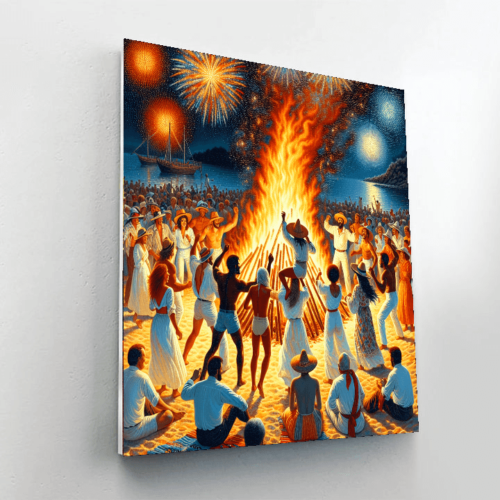 Noche De San Juan Painting By Numbers Kit