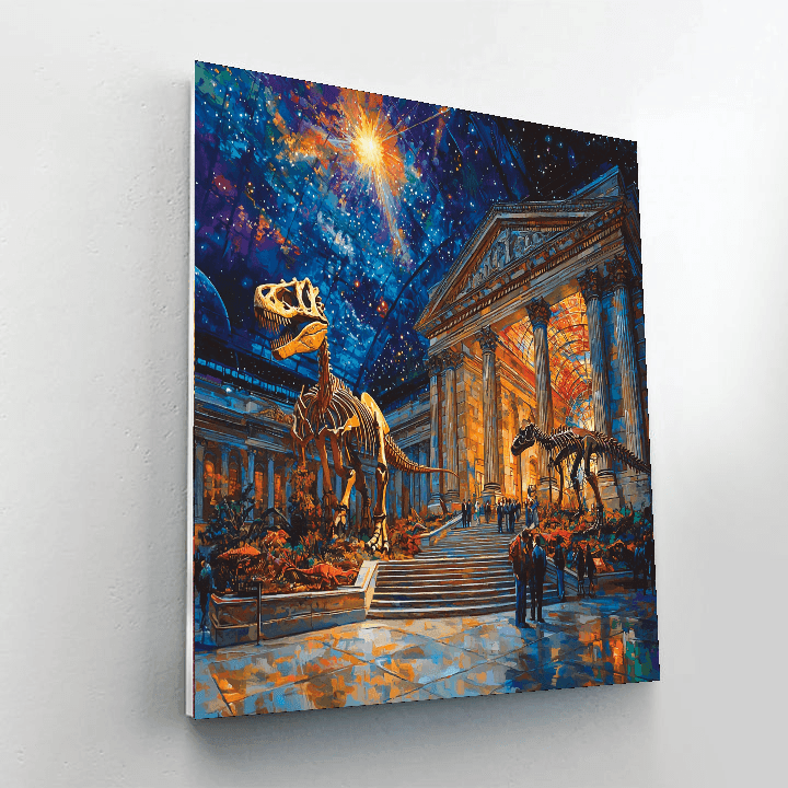 Museum Of Natural History Number Painting