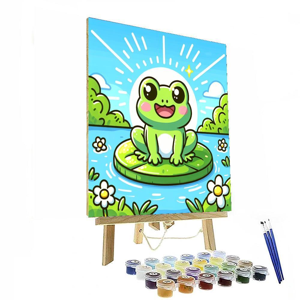 Sunshine Frog Numbered Painting Kits