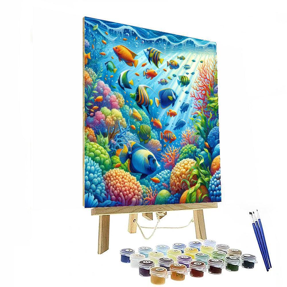 Mystical Ocean Treasures Numbered Painting Kits