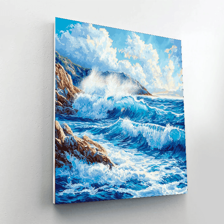 Winslow Homer Inspired Rhythms Of The Sea  Paint By Numbers Kits
