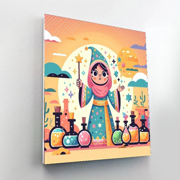 Wizard School Magic Paint By Number