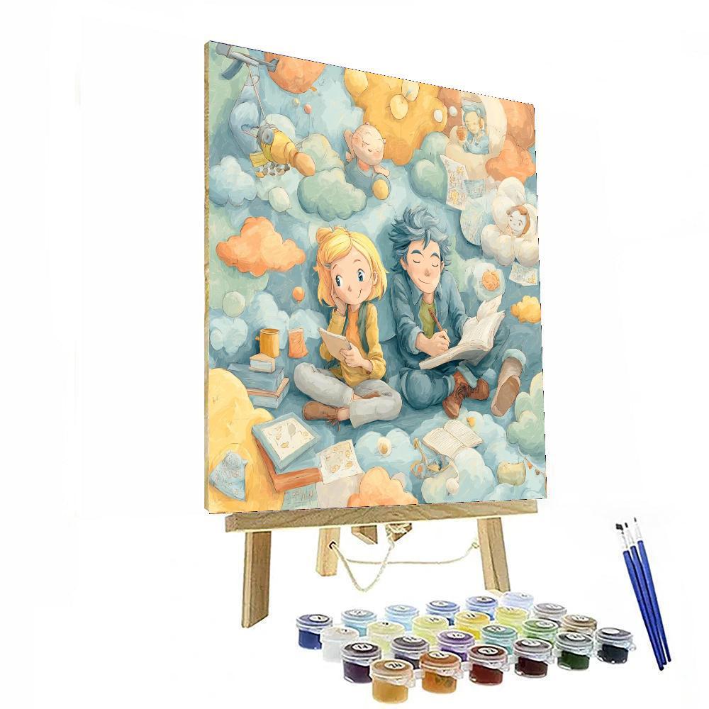 Whisked Away To Dreamland Numbered Painting Kits