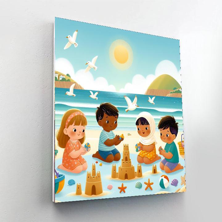 Sunny Ocean Bay Painting By Numbers Kit
