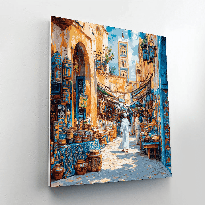 Medina Of Fez DIY Paint By Numbers