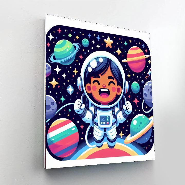 Space Explorer Adventures Numbered Painting Kits
