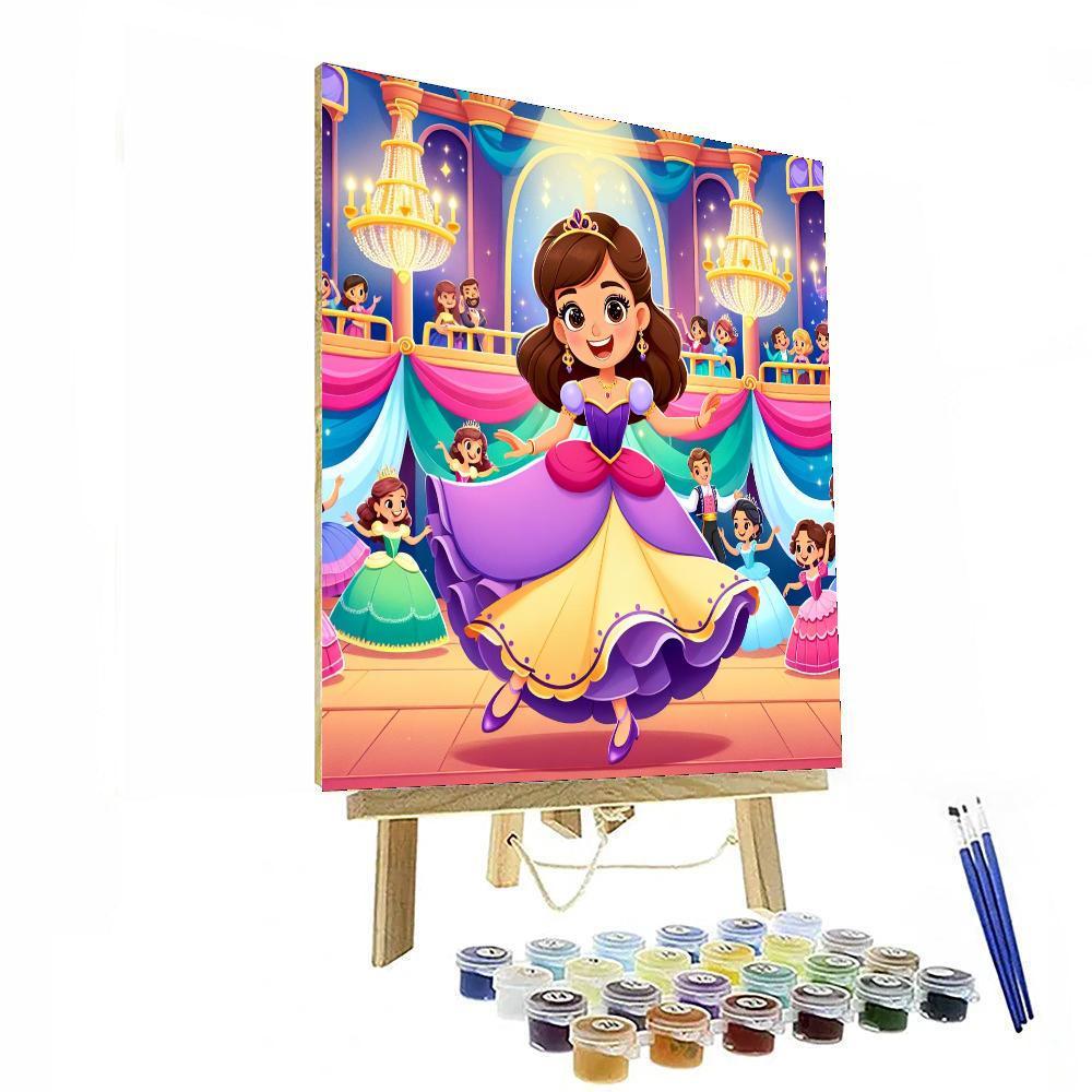 Magical Princess Ball Numbered Painting Kits