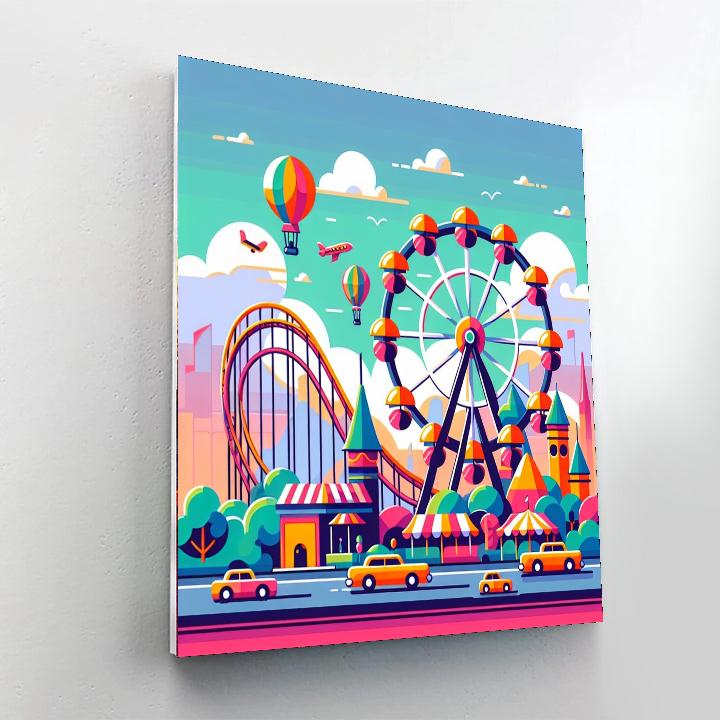 Adventure Park Expedition Painting Number Kit