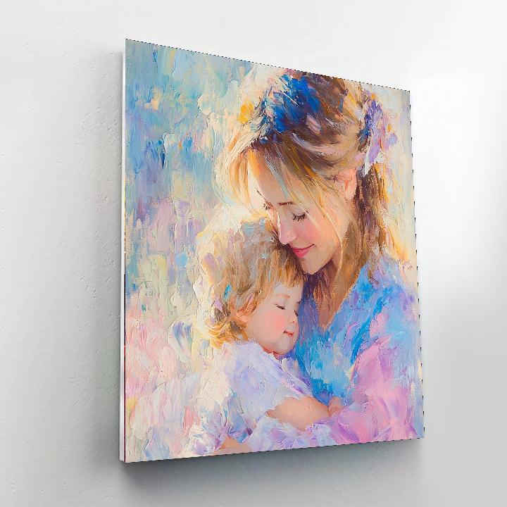Tender Moments In Pastel Painting Number Kit
