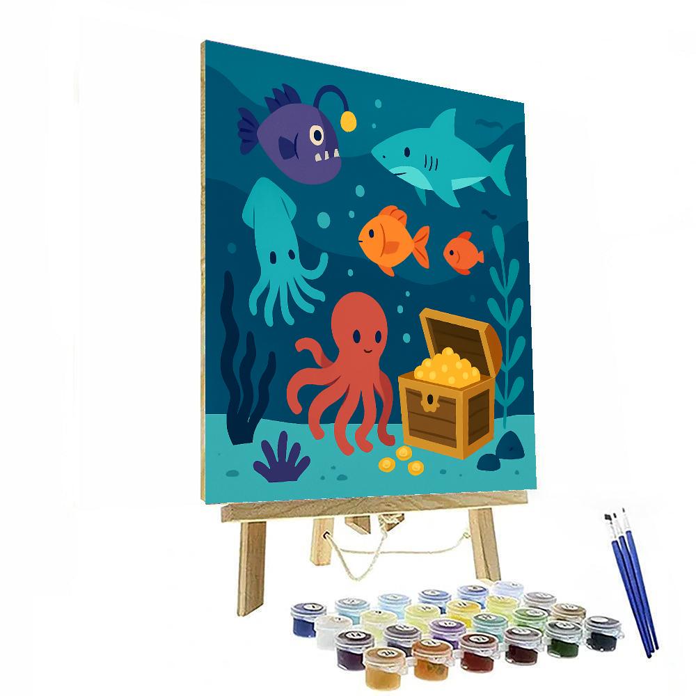 Deep Sea Dive Paint By Color