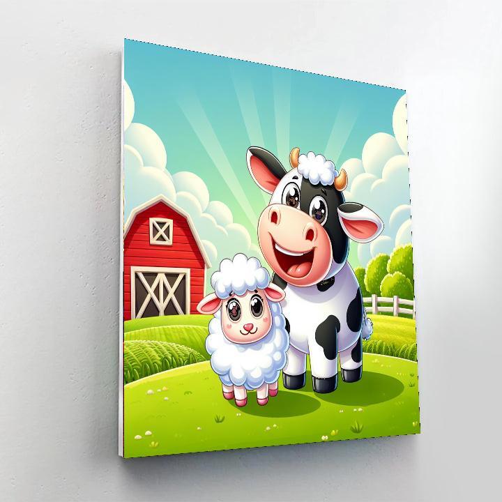Farmyard Frenzy Number Painting