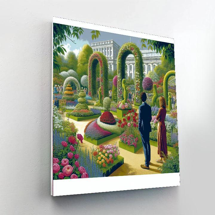 Chelsea Flower Show - Uk DIY Paint By Numbers