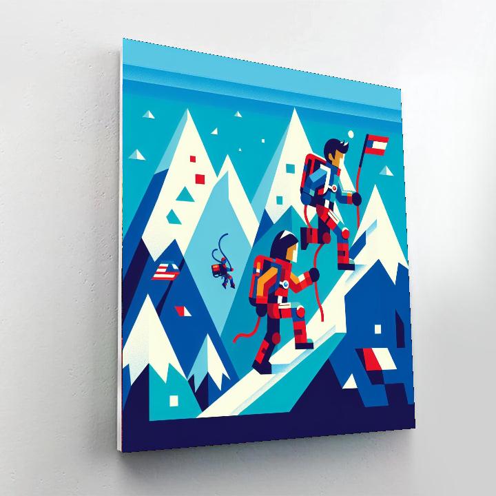 Mountain Rescue Paint By Numbers