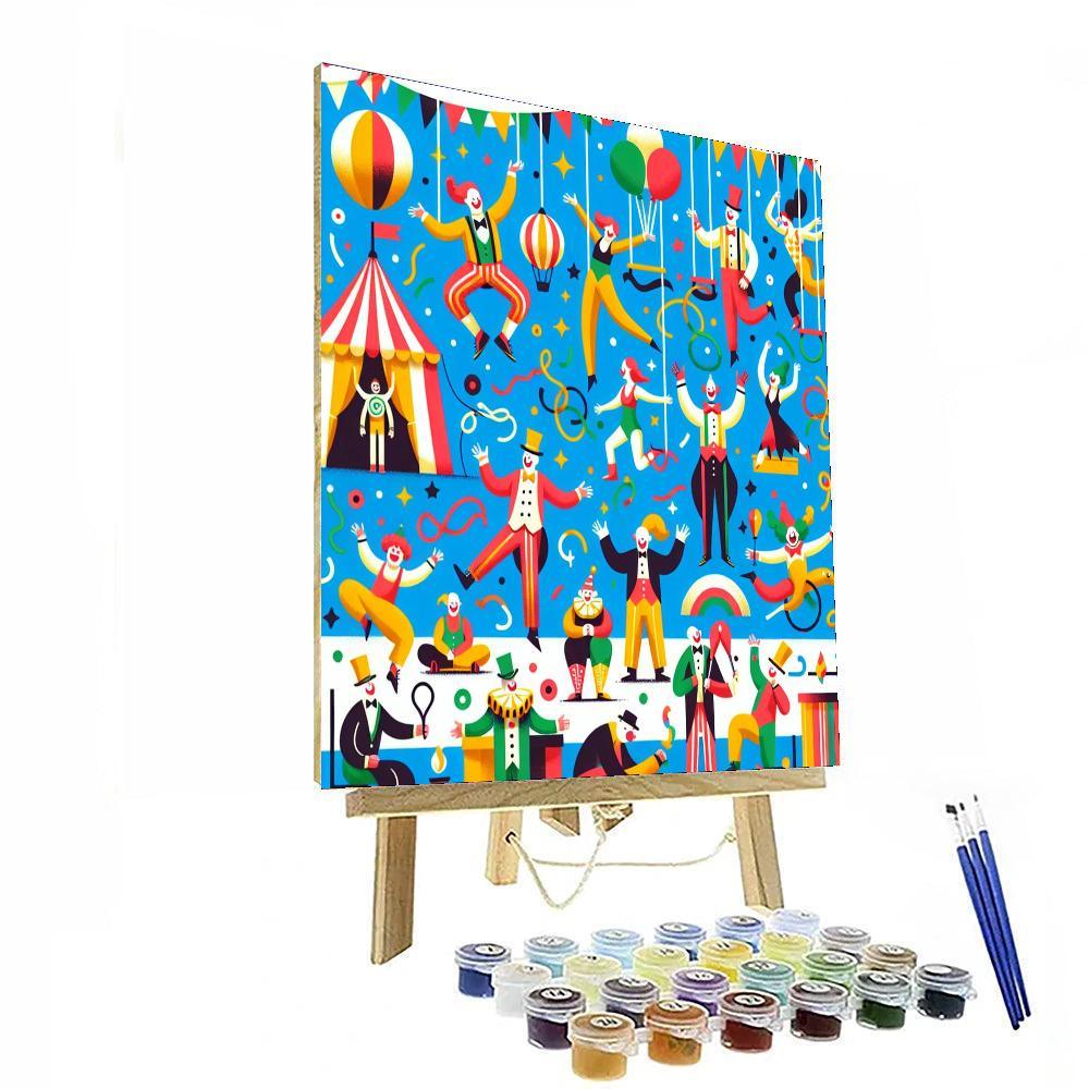 Circus Of Curiosity Paint By Numbers Art