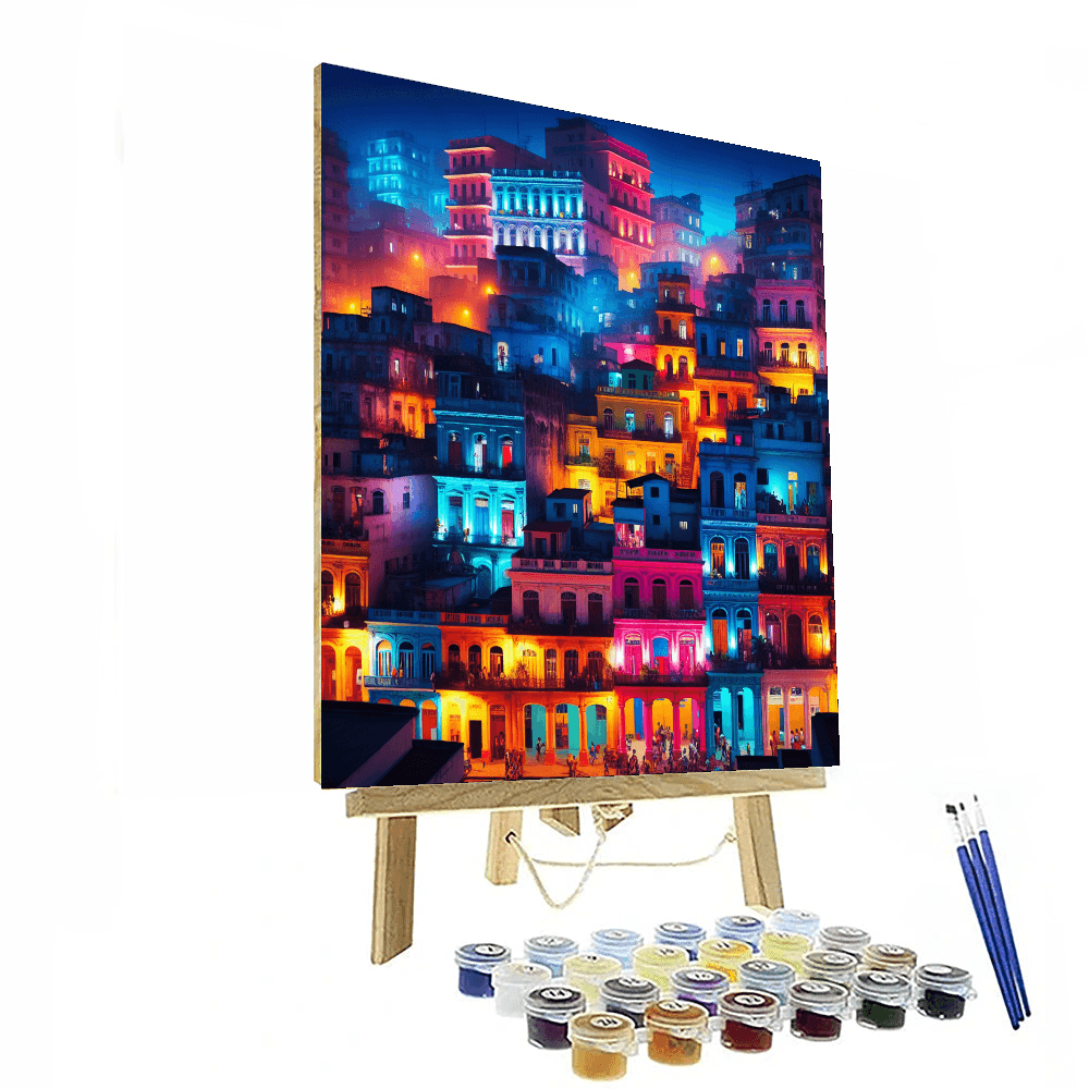 Havana Nights Number Painting