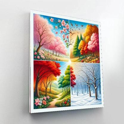 Enchanting Seasons Paint By Number