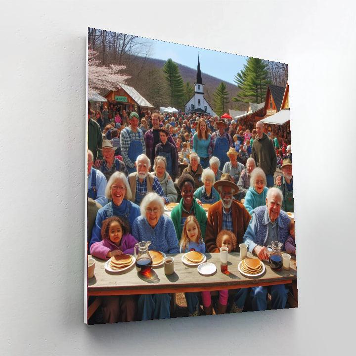 Upstate New York Maple Festival - United States Paint By Numbers