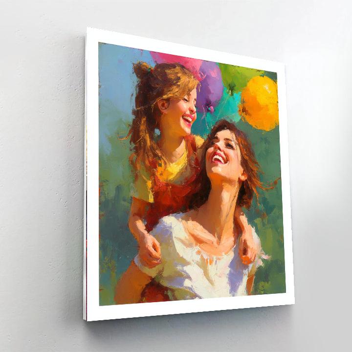 Celebrating A Mother's Love DIY Paint By Numbers