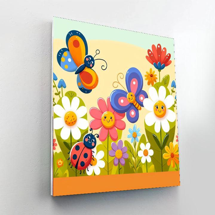 Friendly Garden Helpers Paint By Numbers Kits