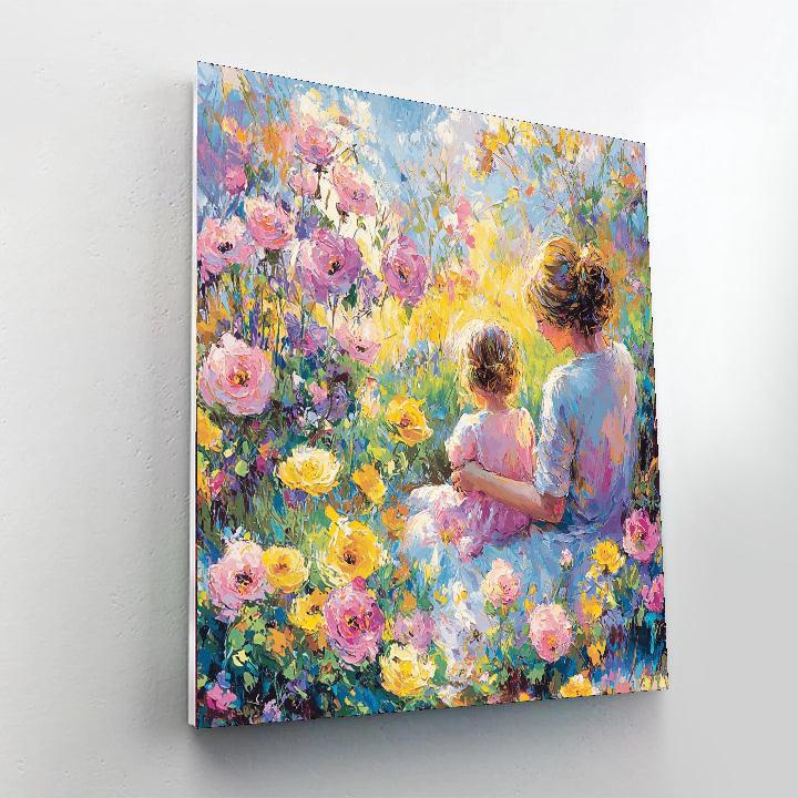 A Mother's Garden Of Love Painting By Numbers Kit