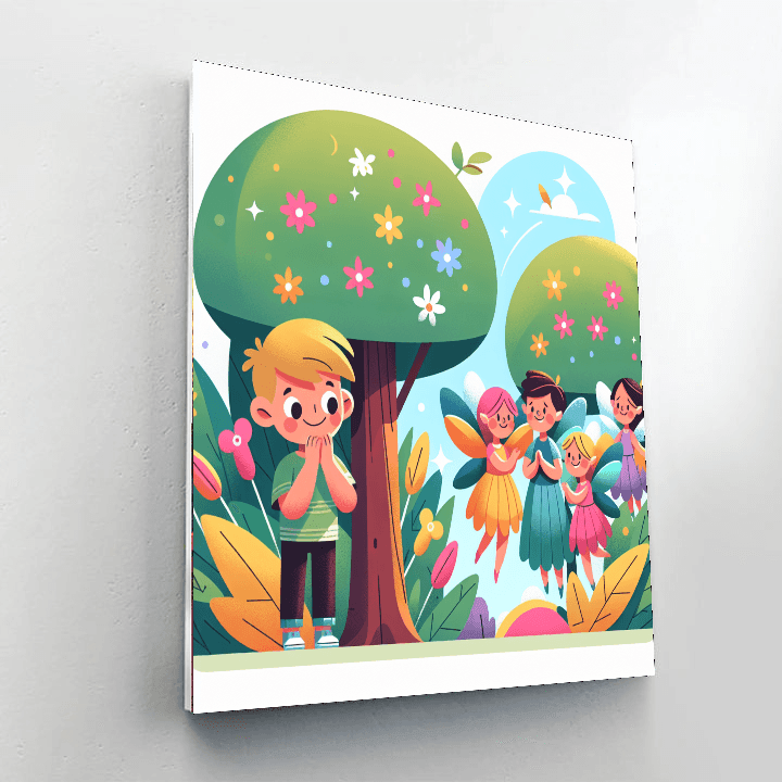 Mystical Forest Expedition Paint By Numbers Art