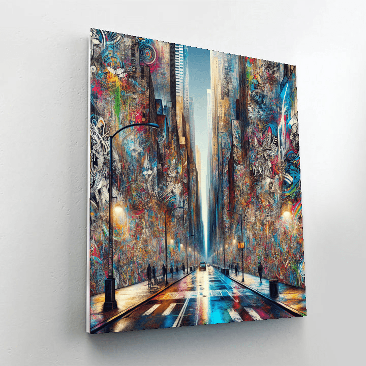 Urban Street Art Adventure - DIY Painting By Numbers Kit – Artistry Rack