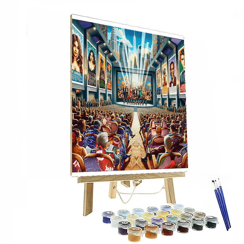 Tokyo International Film Festival DIY Paint By Numbers