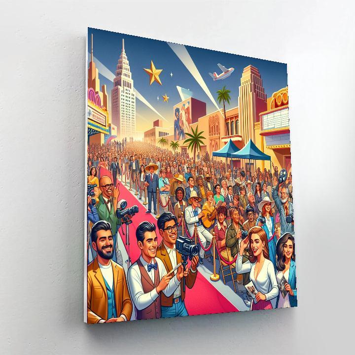 Los Angeles Film Festival - Usa Paint By Color