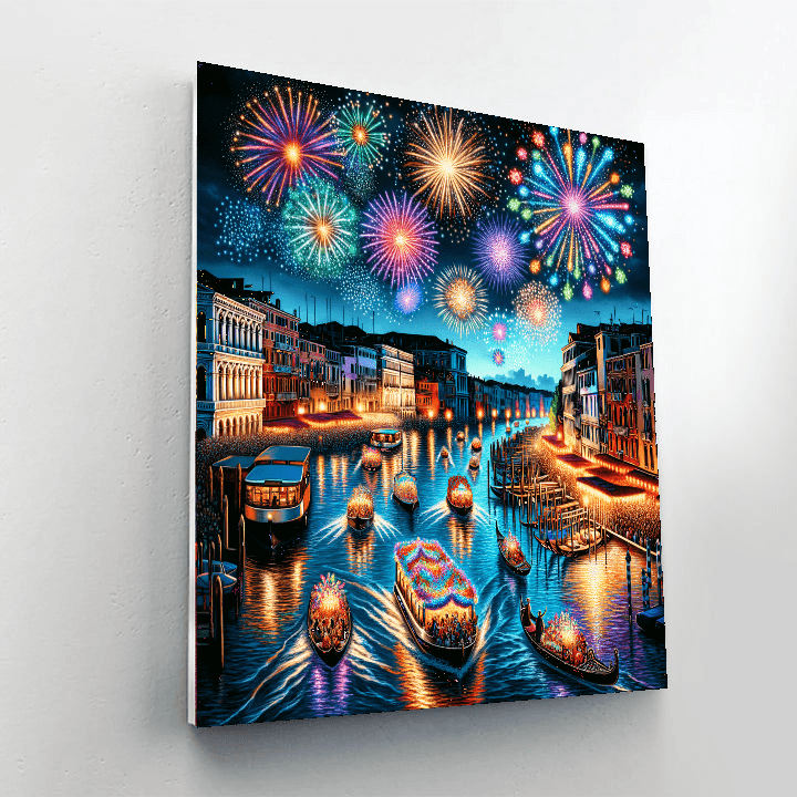 Festa Del Redentore Painting By Numbers Kit