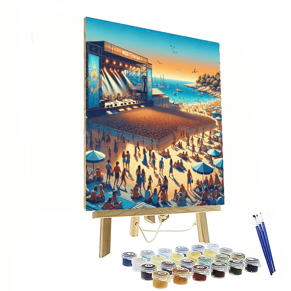 Fib Benicàssim Festival - Spain Number Painting