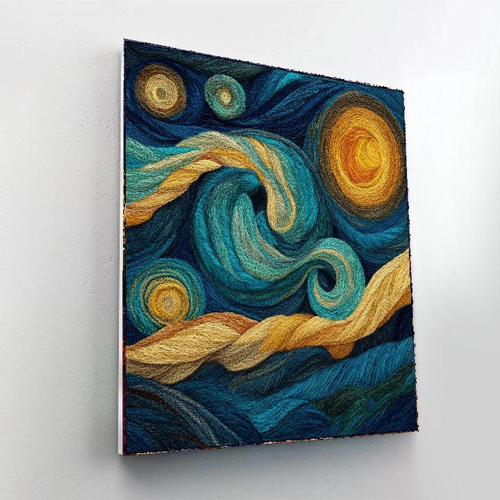 Vincent Van Gogh Inspired Stellar Landscapes  Paint By Number