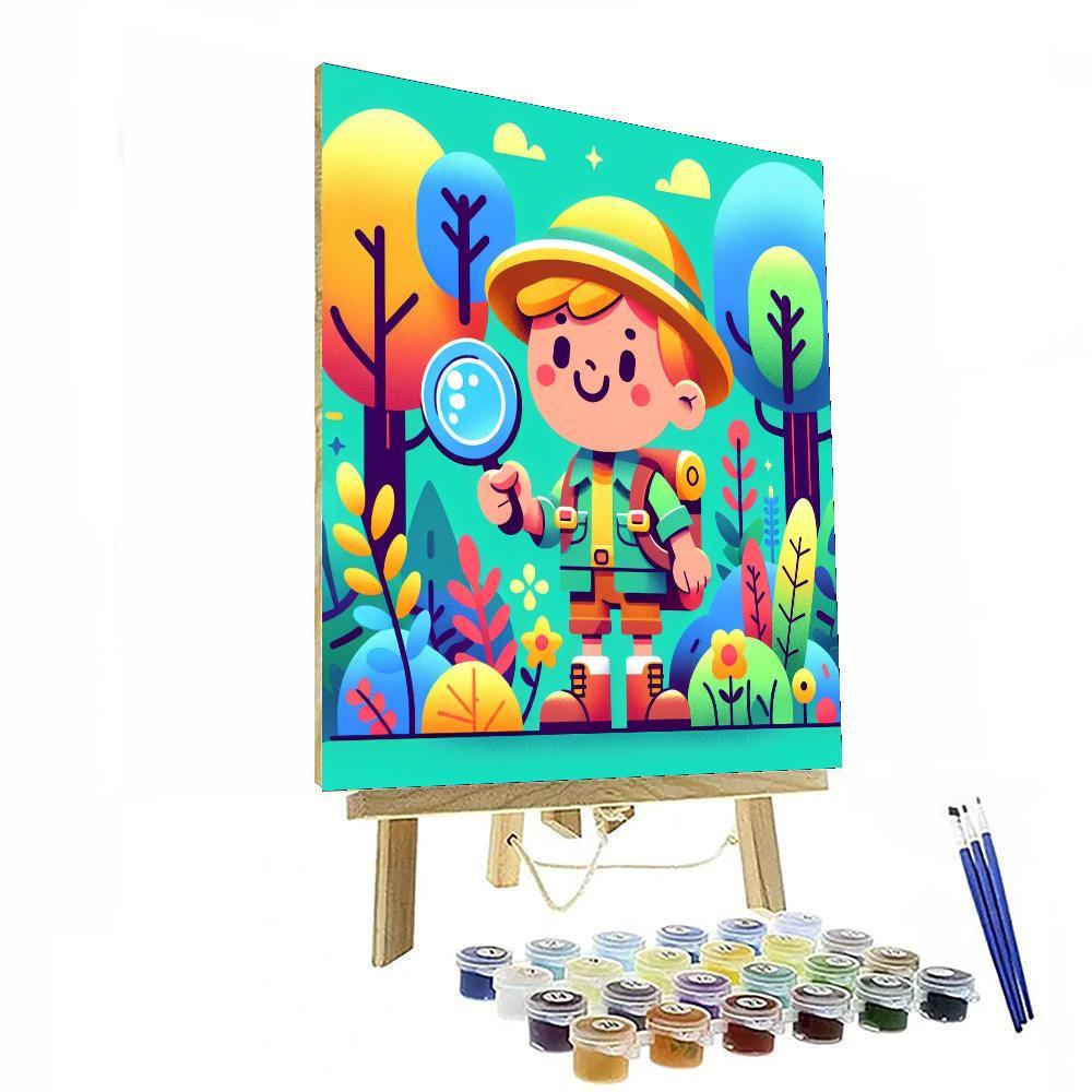 Curious Explorer Paint By Numbers Art