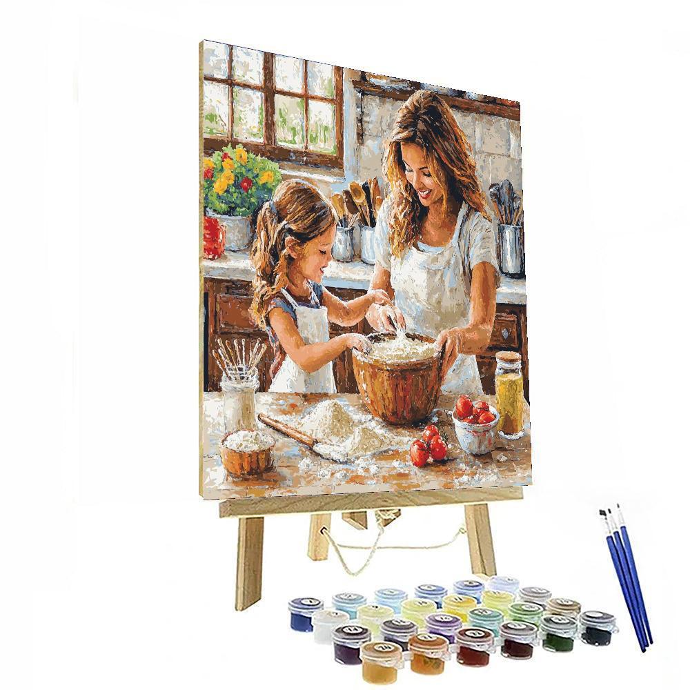 Baking Together DIY Paint By Numbers
