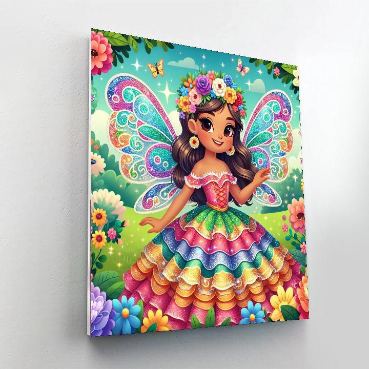 Charming Fairy Princess DIY Paint By Numbers