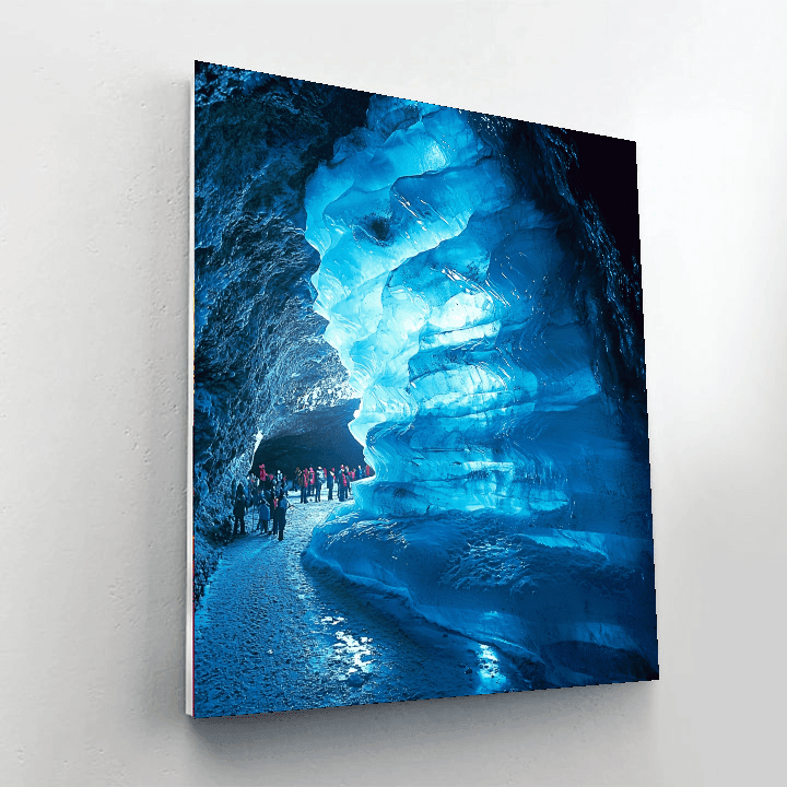 Crystal Cave Of Iceland Numbered Painting Kits