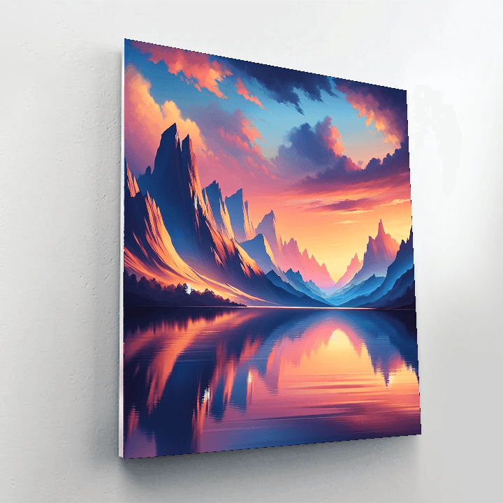 Peaceful Reflections Painting Number Kit