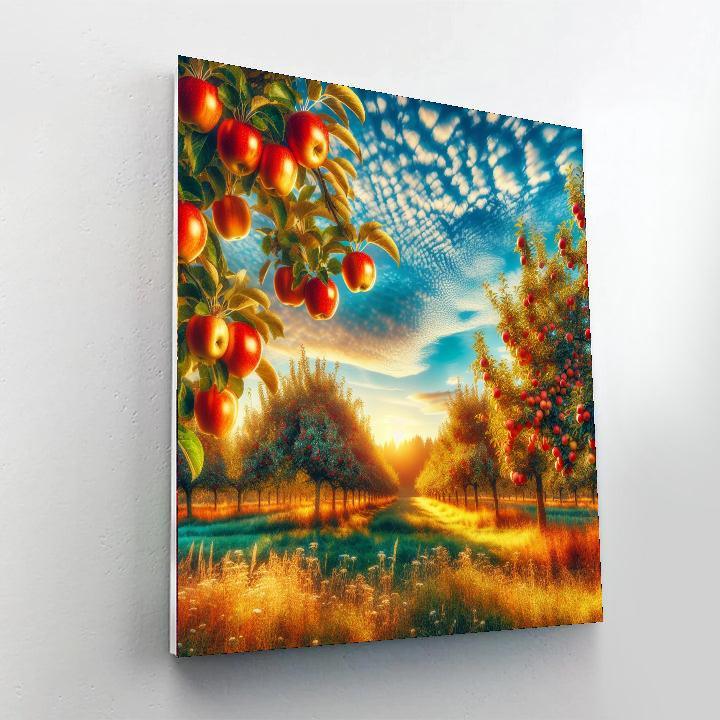 Charming Orchard Afternoon Paint By Numbers Kits