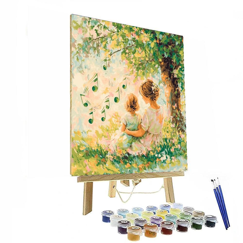 Mothers And Their Melodies Number Painting