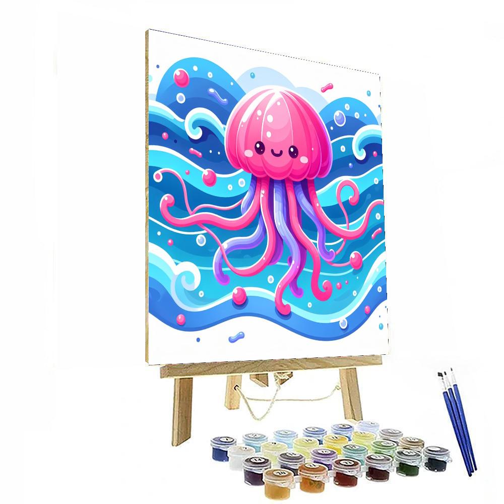 Jumping Jellyfish Paint By Number
