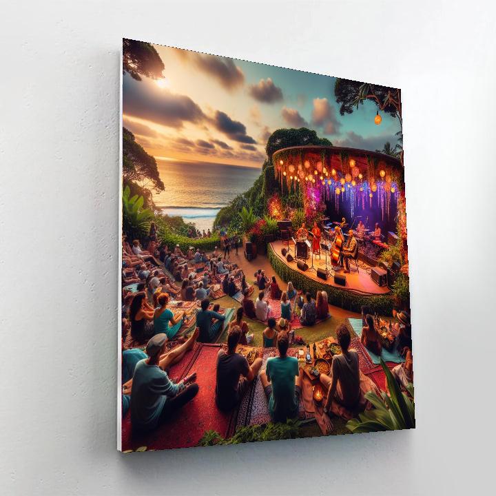 Cascais Jazz Festival Painting Number Kit