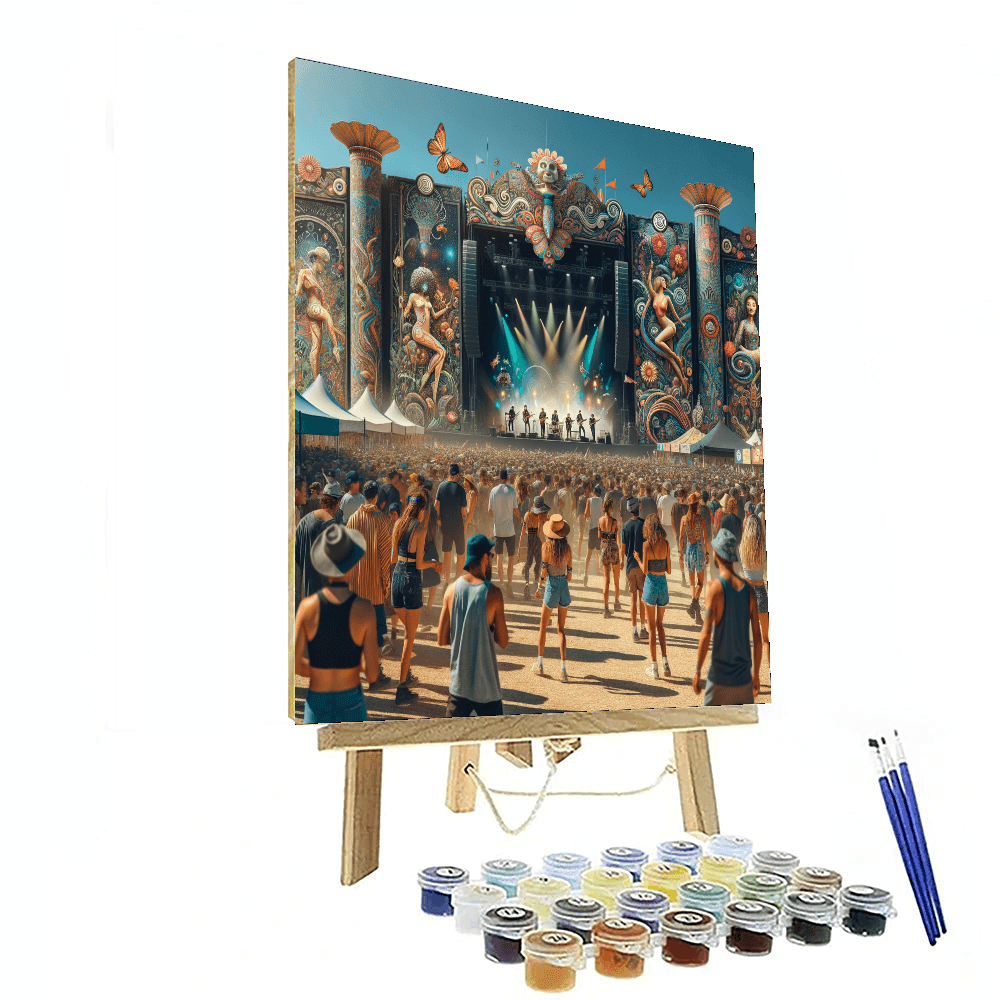 Coachella Valley Music And Arts Festival - Usa Paint By Numbers Art