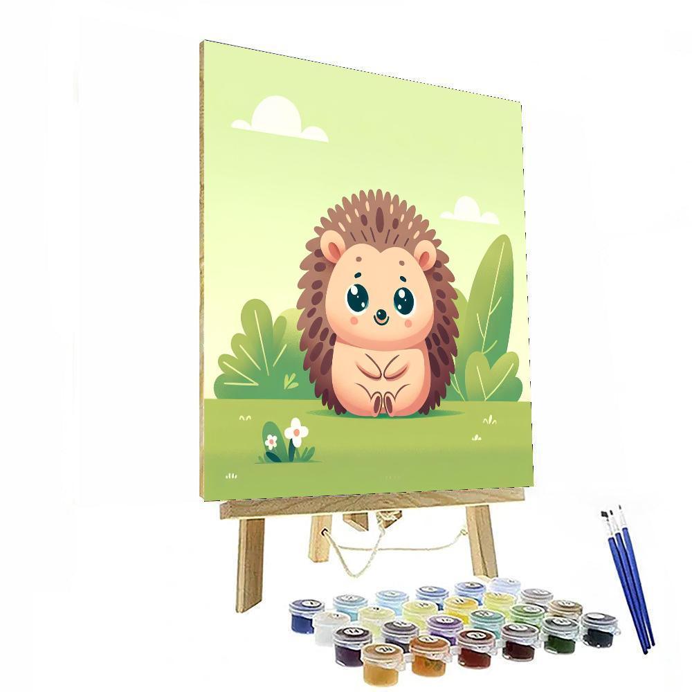 Humble Hedgehog Painting By Numbers Kit