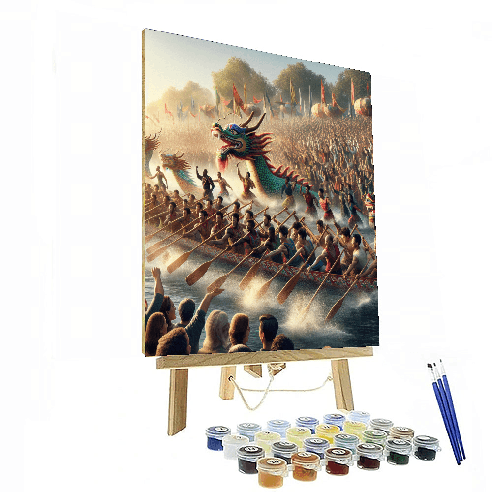 Dragon Boat Festival - China Number Painting