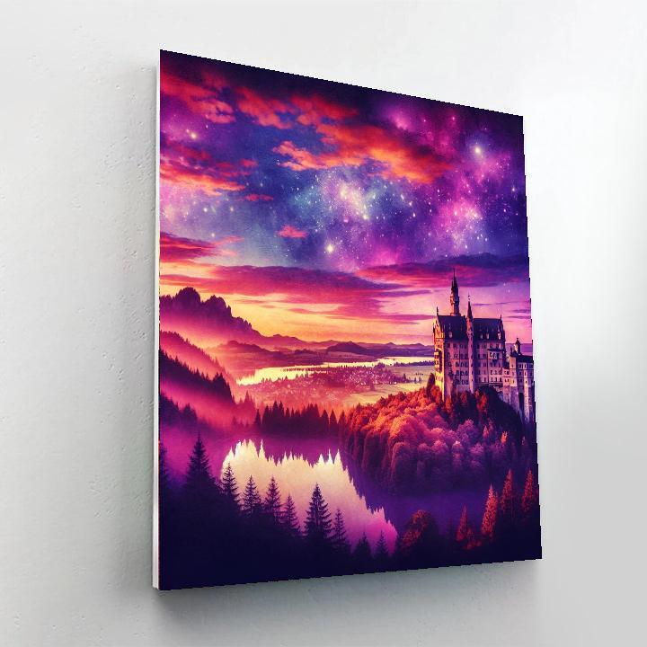 Fairytale Castle Dreams DIY Paint By Numbers