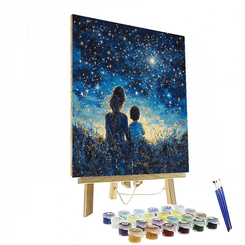 Guiding Stars Dreamscape Number Painting