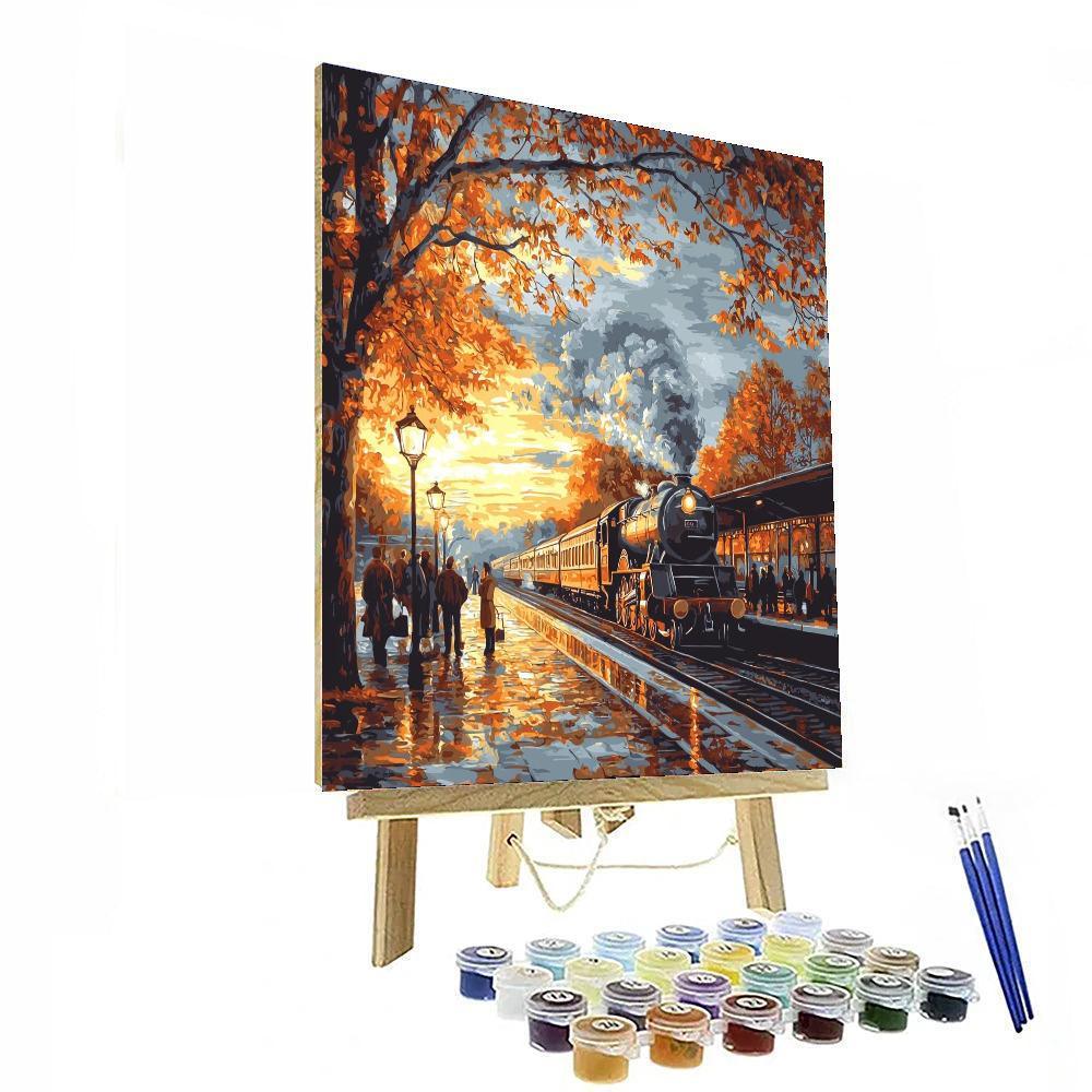 Norman Rockwell Inspired Timeless Journeys  Paint By Color