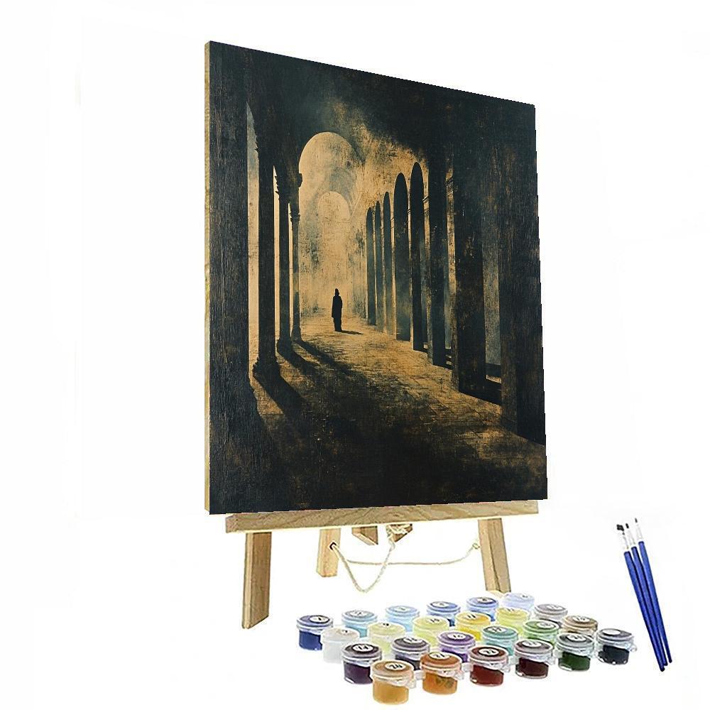 Caravaggio Inspired Silhouettes Of The Soul  Paint By Color