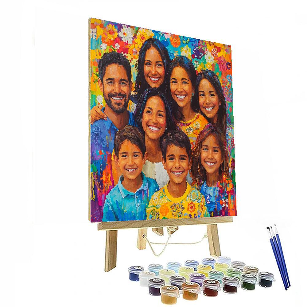 Mothers Of All Colors Paint By Number