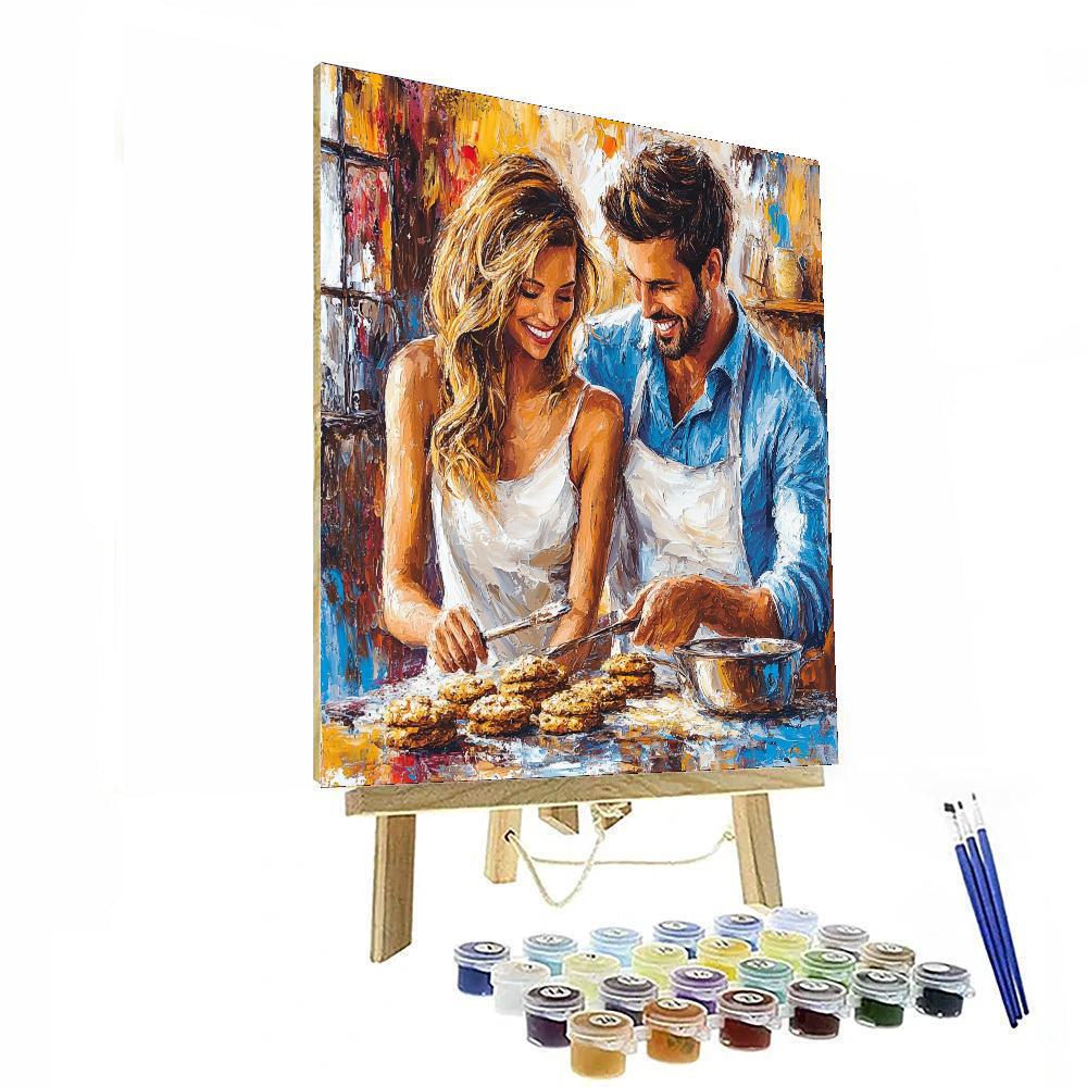 Baking Memories Together Number Painting